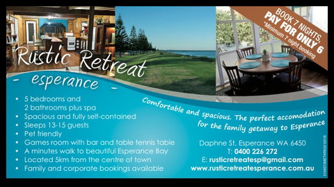 Rustic Retreat Esperance - New South Wales Tourism  33