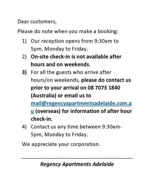 Regency Apartments Adelaide - New South Wales Tourism  3