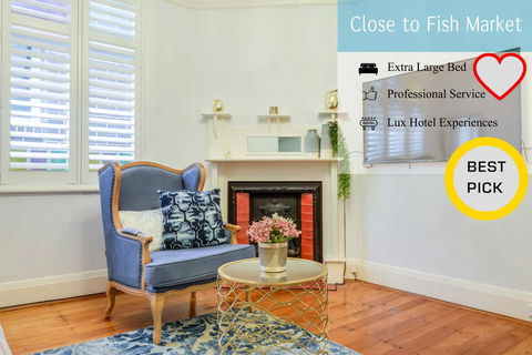 Stunning House Close To Sydney Fish Market - New South Wales Tourism  2