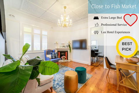 Stunning House Close To Sydney Fish Market - New South Wales Tourism  0