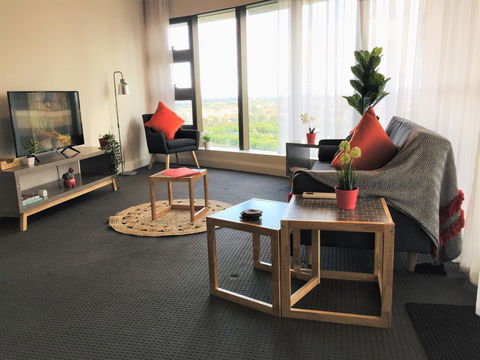 Stylish 2BR With Stunning Views - Sydney Olympic Park - New South Wales Tourism  0