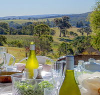 The Farmhouse - grape vines and rolling green hills - New South Wales Tourism 