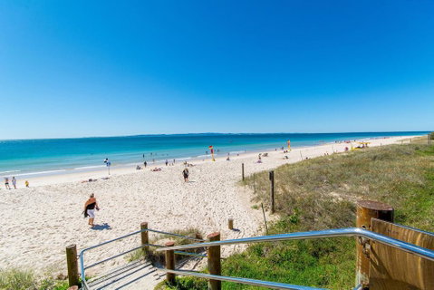 Views Of Moreton Island From Balcony At Beachside Haven Rickman Pde, Woorim - New South Wales Tourism  3