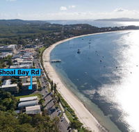 2 'Shoal Towers' 11 Shoal Bay Rd - across the road to beautiful Shoal Bay Beach - New South Wales Tourism 