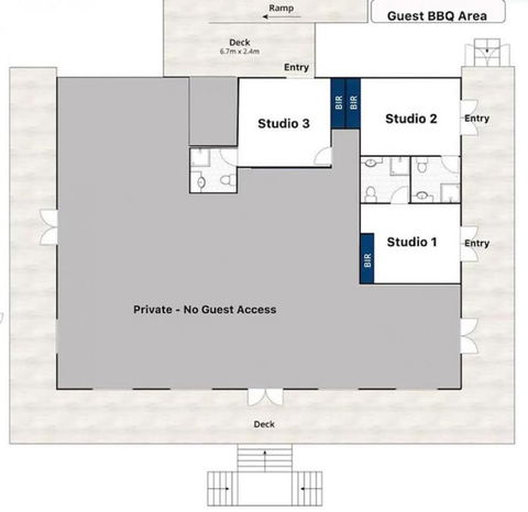 Galbraith Beach Studios - Studio 1 - New South Wales Tourism  2