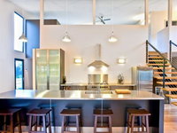 Architecturally designed beach house