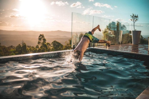 Luxurious Hinterland Guest House With HEATED POOL Sleeps 10 Brisbane Scenic Rim Gold Coast - New South Wales Tourism  1