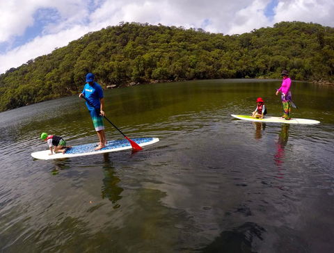 Basin Ku-ring-gai Campsite Set Up - New South Wales Tourism  2