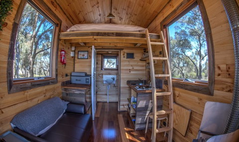 Big Tiny Seven Hills Tiny House, Tallarook - New South Wales Tourism  1