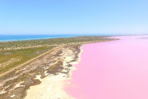Pink Lake + Abrolhos Islands Scenic Flight - New South Wales Tourism  4