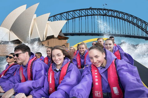 30-Minute Sydney Harbour Jet Boat Ride: Thunder Twist - New South Wales Tourism  1