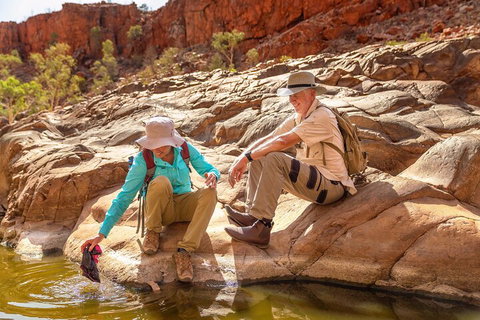 Private 9 Hour Walk And Waterhole Tour In West MacDonnell Ranges - New South Wales Tourism  1