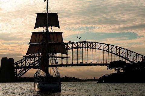 Sydney Harbour Tall Ship Twilight Dinner Cruise - New South Wales Tourism  1