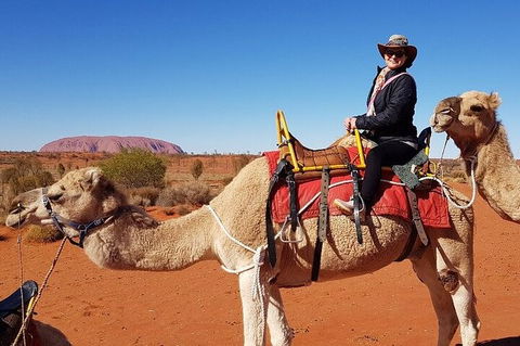 Uluru Small-Group Tour By Camel At Sunrise Or Sunset - New South Wales Tourism  0