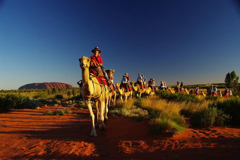Uluru Small-Group Tour By Camel At Sunrise Or Sunset - New South Wales Tourism  1